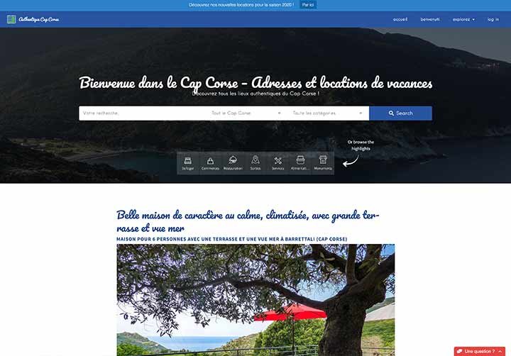 Création de site internet complexe E-guide en Bretagne à Saint-Malo