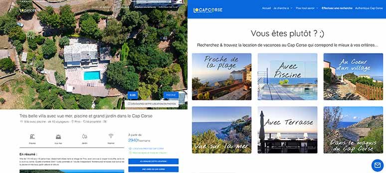 Création de site de locations de vacances en Bretagne